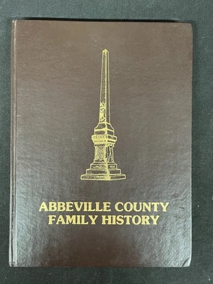 Abbeville County Family History, HCVG  1979, South Carolina Genealogy - Image 1 of 4