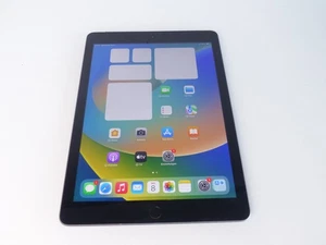 Apple iPad 5 32GB Wifi Space Grau 9,7 Zoll A1823 4G Celluar MWST gebraucht #71DS - Bild 1 von 8