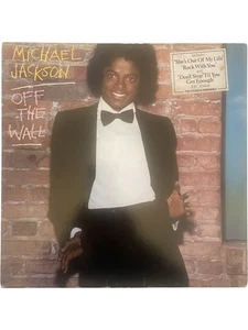 Michael Jackson Off The Wall Vinyl Record 33 RPM Epic EPC 83468 Stereo Album LP - Picture 1 of 8