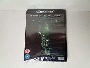 Alien: Covenant 4K UHD Blu Ray Sealed - Picture 1 of 9