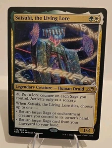 Satsuki, the Living Lore MTG Kamigawa: Neon Dynasty Regular - Picture 1 of 2