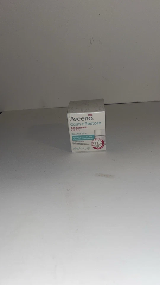 Gel de ojos Aveeno, Calm & Restore, Age Renewal. Piel sensible. LOTE DE DOS 0,5 OZ Foto 1 de 4