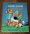 Vintage 1977 Hanna-Barbera CLUE CLUB étui du livre de cheval de course disparu
