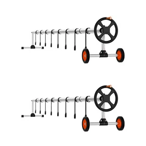 VEVOR Pool Cover Reel Aluminum Solar Cover Reel for Inground Pools 22/18 ft - Imagen 1 de 26