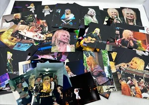 Lot 100 RANDOM DOLLY PARTON 4 by 6 Photo Snapshots GRAB BAG Performance Candid - Picture 1 of 6
