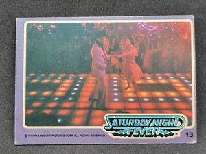 1977 Donruss SATURDAY NIGHT FEVER TRADING CARD # 13 Low Grade 1_v
