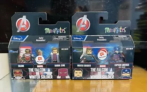 Minimates The Falcon Baron Zemo Winter Soldier Walgreens Complete Set. Rare. A+ - Picture 1 of 4