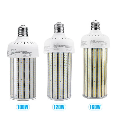 60W/100W/120W/160W/200W/250W LED Corn Bulb Light Factory Warehouse Lamp 277-480V - Image 1 of 4