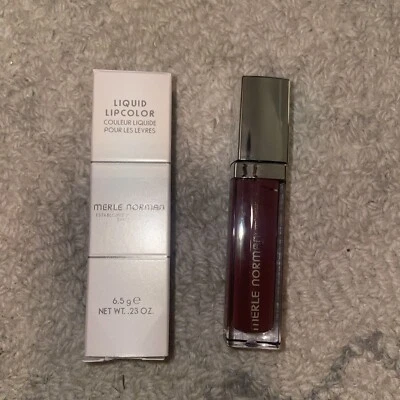 Жидкий цвет для губ Merle Norman — шелковица, совершенно новый — - Изображение 1 из 2