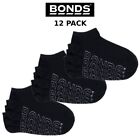 Bonds Men Logo Lightweight Low Cut 12 Pack Mesh Cotton Socks Run Trainer SXN44N