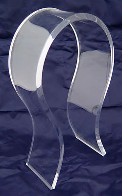 AUDIO123 Acryl Headset Ständer Kopfhörer Ständer Halterung für Groß Kopfhörer Hifi