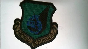 MILITARY PATCH US AIR FORCE SEW ON PACIFIC AIR FORCES - Picture 1 of 2