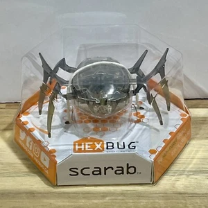 Hex Bug Scarab Black Mechanicals Micro Robotic Creature New In Box Toy Kids - Picture 1 of 3