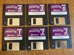 WING COMMANDER PRIVATEER ORIGIN GAME PC MS-DOS 3.5" DISK(S) EXC COND TESTED - Picture 1 of 2