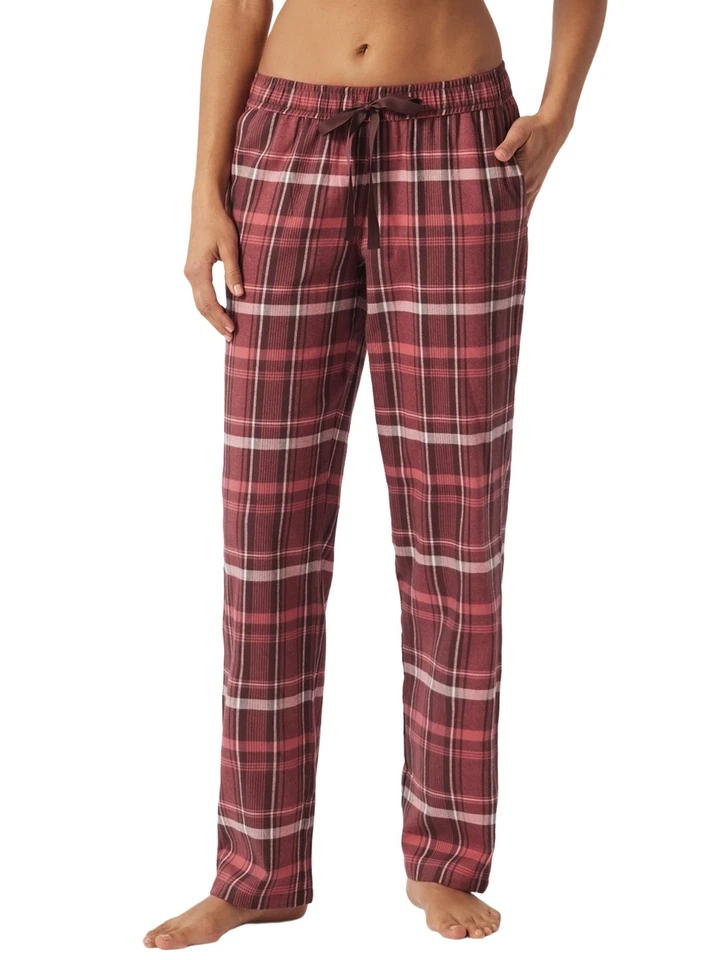 Schiesser Damen lange warme Schlafanzughose Flanell Webflanell - 178079 - Bild 1 von 1