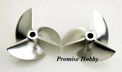 4814 /3 CNC Left & Right Propeller Dia 48mm 1.4P for 3/16" Shaft RC Model Boat - Image 1 of 4