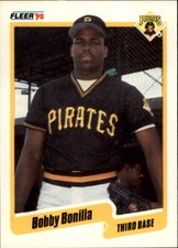 1990 Fleer Pittsburgh Pirates Baseball Card #462 Bobby Bonilla