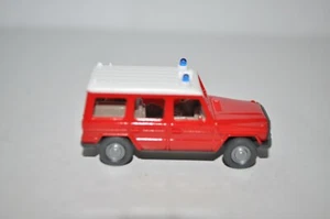 Wiking 609 (609/3) MB 230 G Ziegler VRW Fire Dept - New From Wiking Dealer Pack - Picture 1 of 6