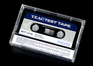 TEAC MTT-121N Crosstalk Test 1kHz (2 Track) TEST TAPE für Cassette Deck NOS/NEU!