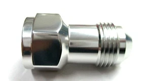 06 una hembra a 06 un macho llamarada extensión accesorio SimChrome mostrar esmalte plata - Imagen 1 de 1