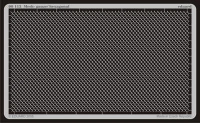 Eduard Engrener Hexagonal Clôture Grille Couvercles Grillage 1 : 72/56/48 /35/32 - Image 1 of 2
