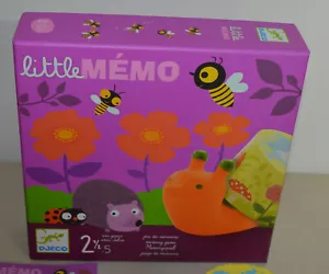 Djeco Little Memo Memory Game for Toddlers - Picture 1 of 4