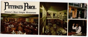 Pittypat's Porch Restaurant (25 Cain St. N.W.) Atlanta GA Georgia Postcard - Picture 1 of 2