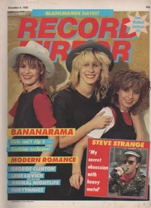 RECORD MIRROR MAGAZINE DECEMBER 4 1982 BANANARAMA LS - Imagen 1 de 1