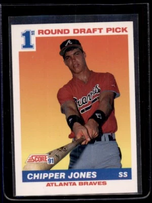 1991 Score #671 Chipper Jones RC - Image 1 of 2