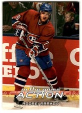 2003-04 In The Game Action Andrei Markov #307 Montreal Canadiens