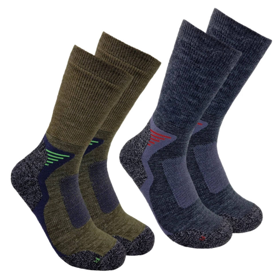 2-5 Paar Wandersocken Herren Damen Merino Trekking Funktionssocken Outdoor Sport - Bild 1 von 1