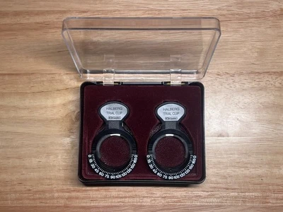 Clips de prueba Keeler England Halberg con estuche Foto 1 de 2