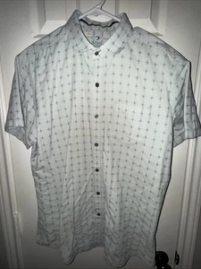 Kuhl Kurzarm Mint Farbe Herren Tapered Fit Button Down Hemd XL Steppgefühl - Bild 1 von 9