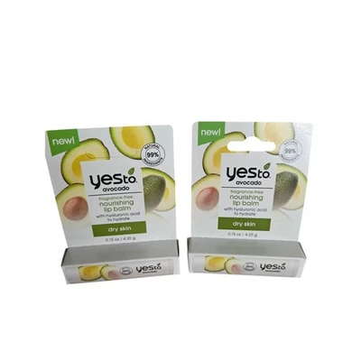 Bálsamo labial nutritivo Yes To Aguacate con ácido hialurónico para piel seca 0,15 oz Foto 1 de 2