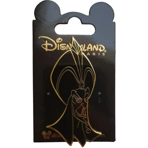 Disneyland Paris Jafar Villains Pin Trading Badge Aladdin schwarz gold Disney Park - Bild 1 von 7