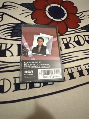 ELVIS PRESLEY MEMORIES OF CHRISTMAS  CASSETTE TAPE Foto 1 de 2