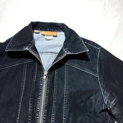 Chaqueta para mujer LEE acabado gamuza S/M negra envejecida Foto 1 de 4