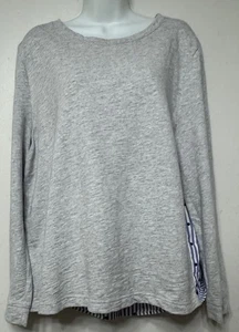 Talbots Tunic Semi-Sweatshirt Knit Long Sleeve Pullover Women’s Size XLP Petite - Picture 1 of 8