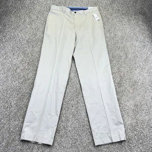 NEW Brooks Brothers Clark Advanced Chino Pants Mens Size 33x32 (Actual 32x31) - Picture 1 of 12