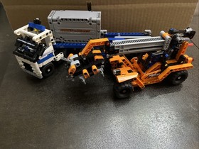 Incomplete Lego Technic Container Yard Set 42062