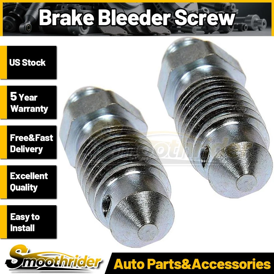 Dorman - HELP 2 piezas Tornillo purga freno delantero para Chevrolet G30 1979-1995 1996 Foto 1 de 4