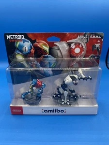 Nintendo amiibo Metroid Dread - Samus and E.M.M.I. Figures (2 Pack Set) - Picture 1 of 4
