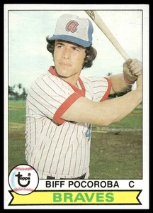 1979 Topps #555 Biff Pocoroba Atlanta Braves NM+ - Picture 1 of 2