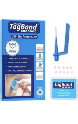 Original TagBand Skin Tag Removal Kit. Fast Effective & Safe Skin Tag Remover