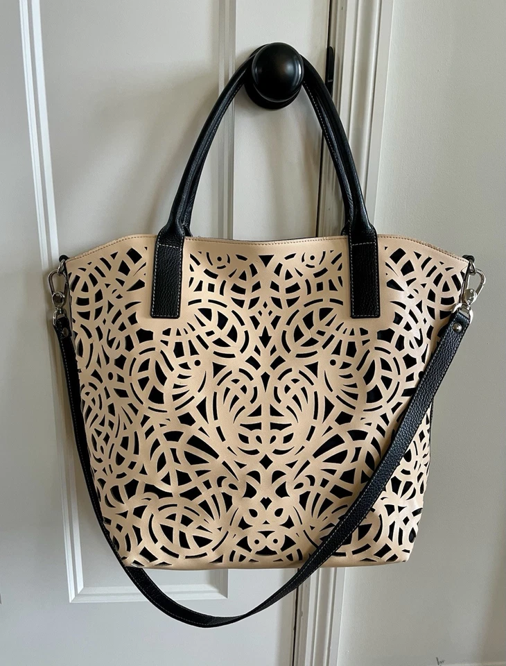 Bolso Bandolera/Hombro de Cuero Italiano Claudia Firenze Hecho en Italia Foto 1 de 4