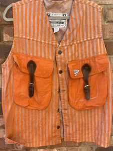 Vintage Classic Style GUESS Georges Marciano Cargo Oversized Vest Size Large USA - Bild 1 von 9