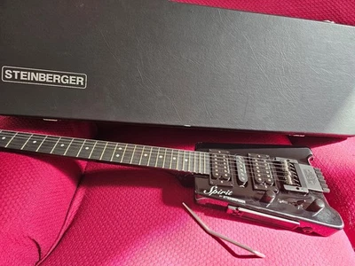 Steinberger Spirit GT-Pro Deluxe Electric Guitar Left Handed w/ Hard Case + Acc - Image 1 of 4