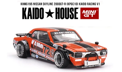 SUNRICH TOYS & HOBBY MINI GT 195 Nissan Skyline 2000GT-R KPGC10 Kaido Racing V1