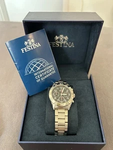 Festina Chronograph Junior F20345/2 Edelstahl 36mm - Bild 1 von 4