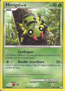 Carte Pokemon " MIMIGAL " Niveau 18 Trésors Mystérieux PV 50 103/123  VF - Imagen 1 de 1